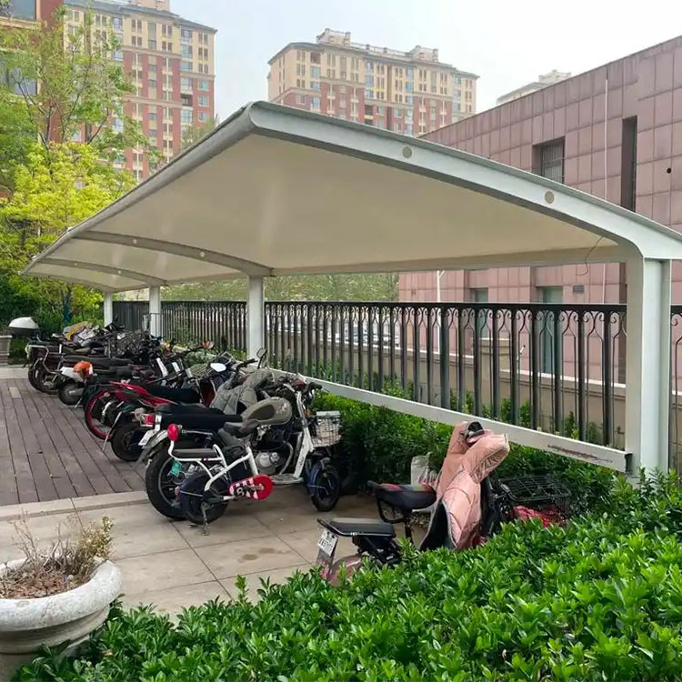 南陵县膜结构电动车棚